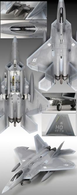 Academy F-22A Raptor 1/72